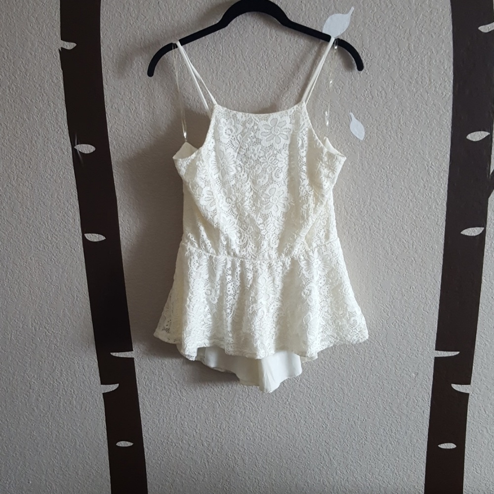 🌵Maurice's Open Back Lace Top